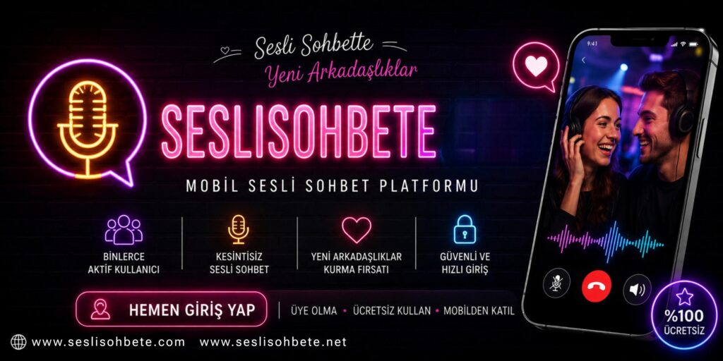 sesli sohbet siteleri